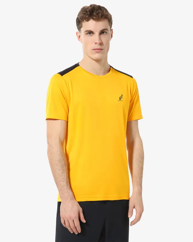 australian-energy-t-shirt-tennis-t-shirt-tecnica-sunflower image 1