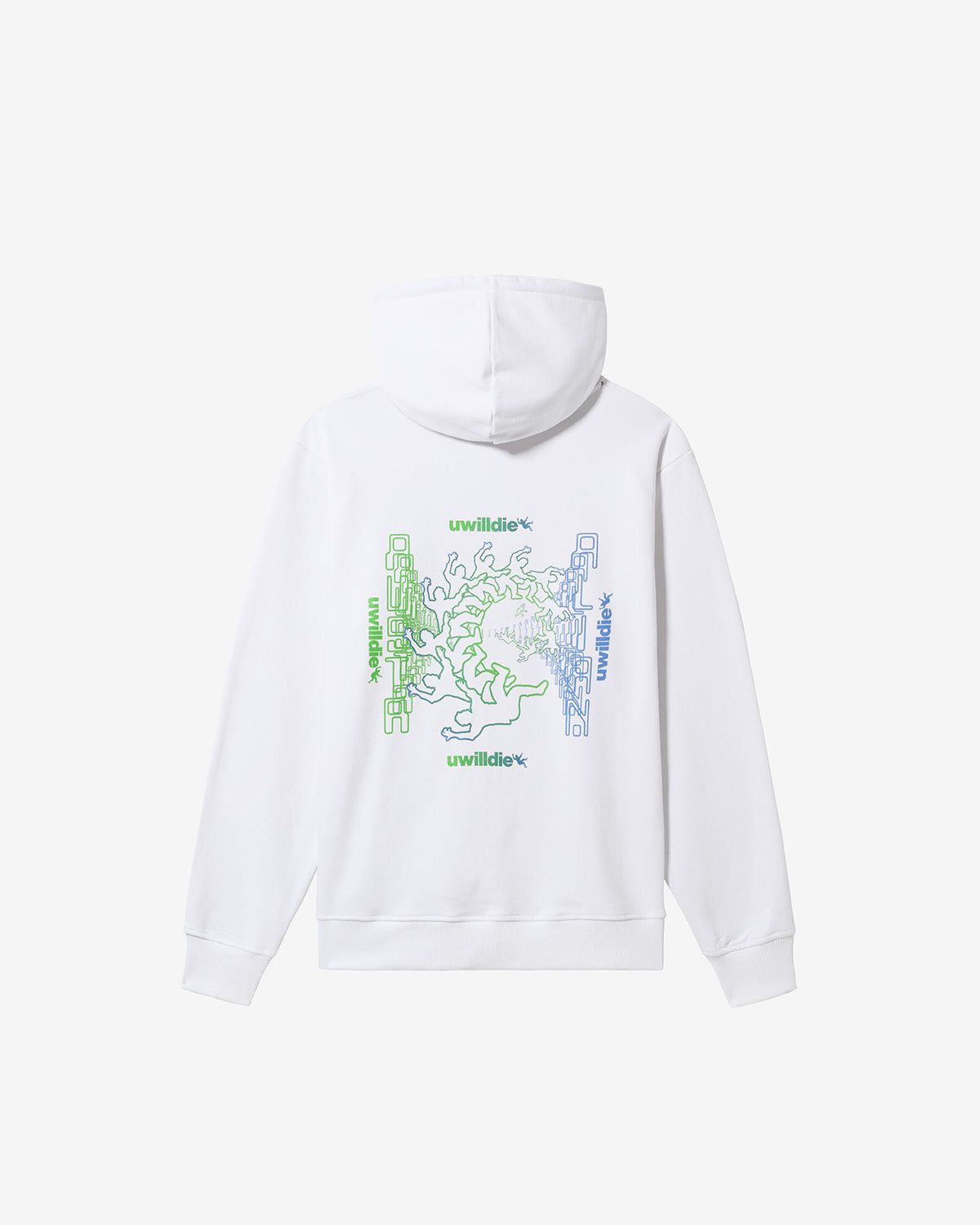 australian-uwilldie-hard-court-hoodie-felpa-con-cappuccio-bianca image 6