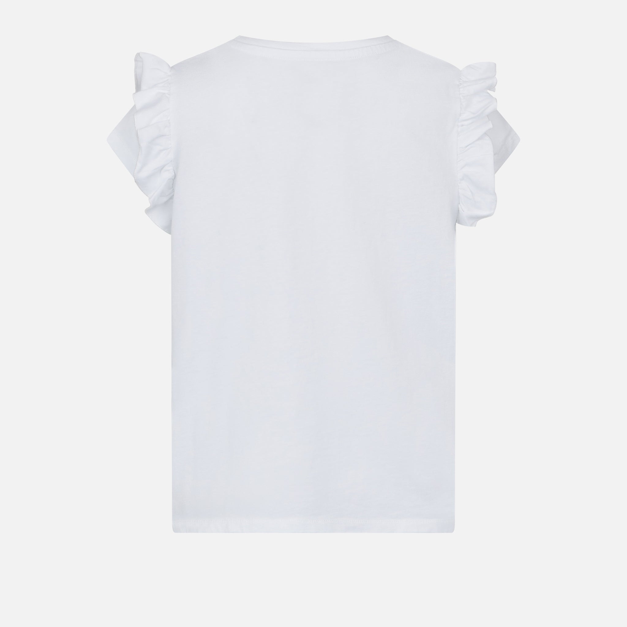 mc2-saint-barth-t-shirt-da-bambina-in-cotone-con-balza-e-ricamo-i-love-st-barth- image 3