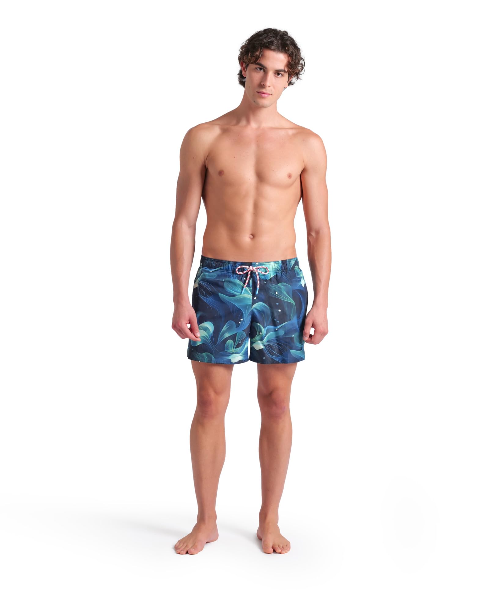 arena-water-prints-beach-short-uomo-swimming-pool-tasche-laterali image 3