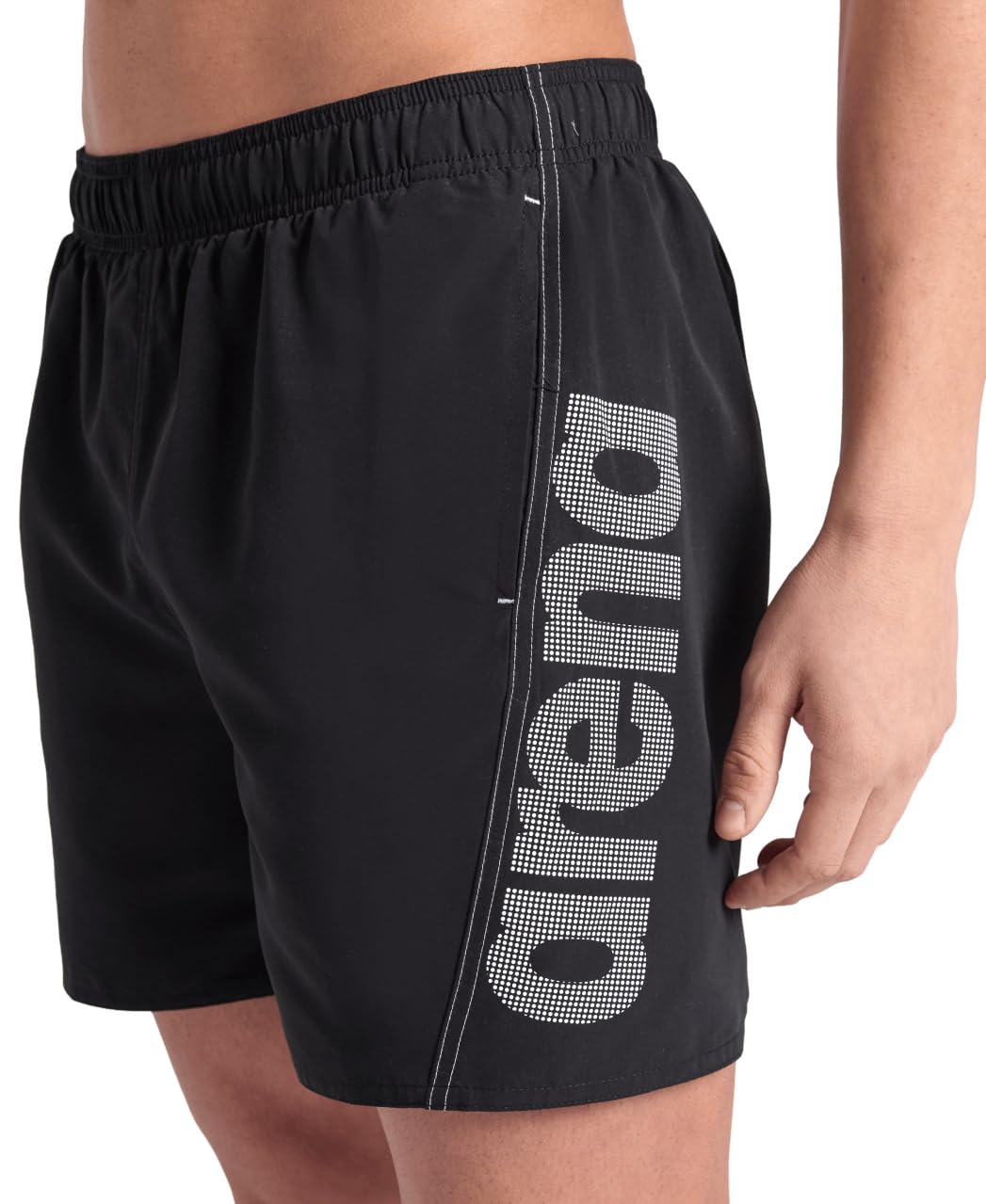 arena-fundamentals-logo-boxer-r-costume-uomo-mare-e-piscina-in-tessuto-riciclato image 4