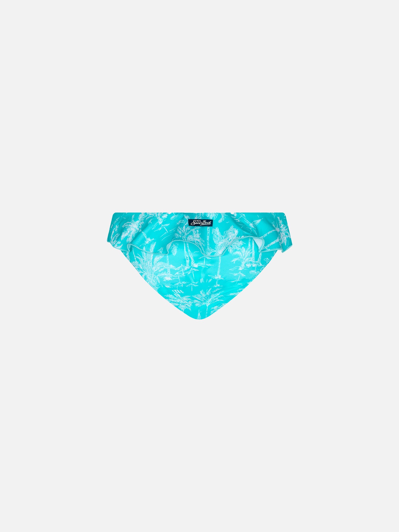 mc2-saint-barth-virgo-slip-mare-bambina-toile-de-jouy-verde-acqua image 2
