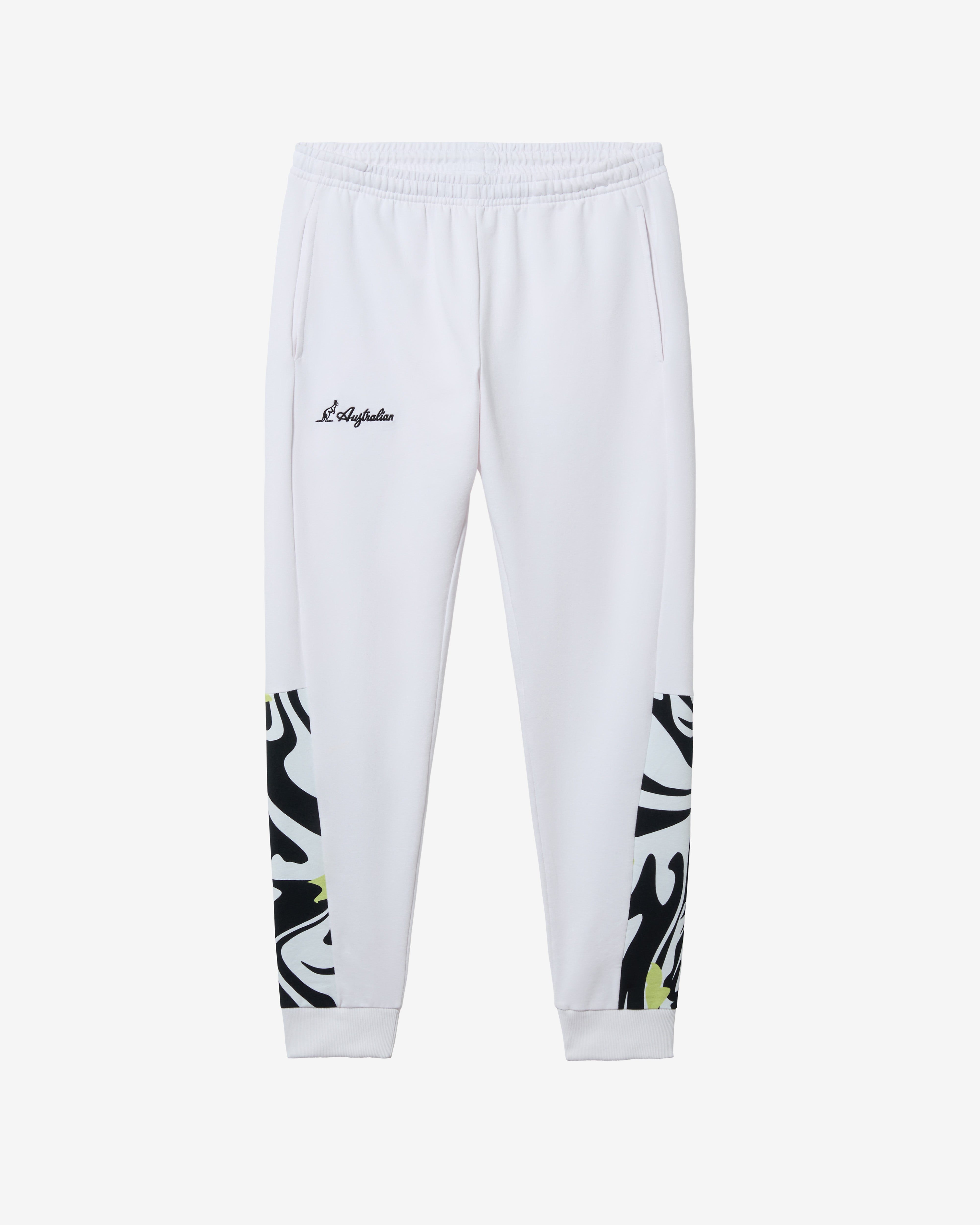 australian-vinyl-track-pant-bianco-con-stampa-digitale-made-in-italy image 6