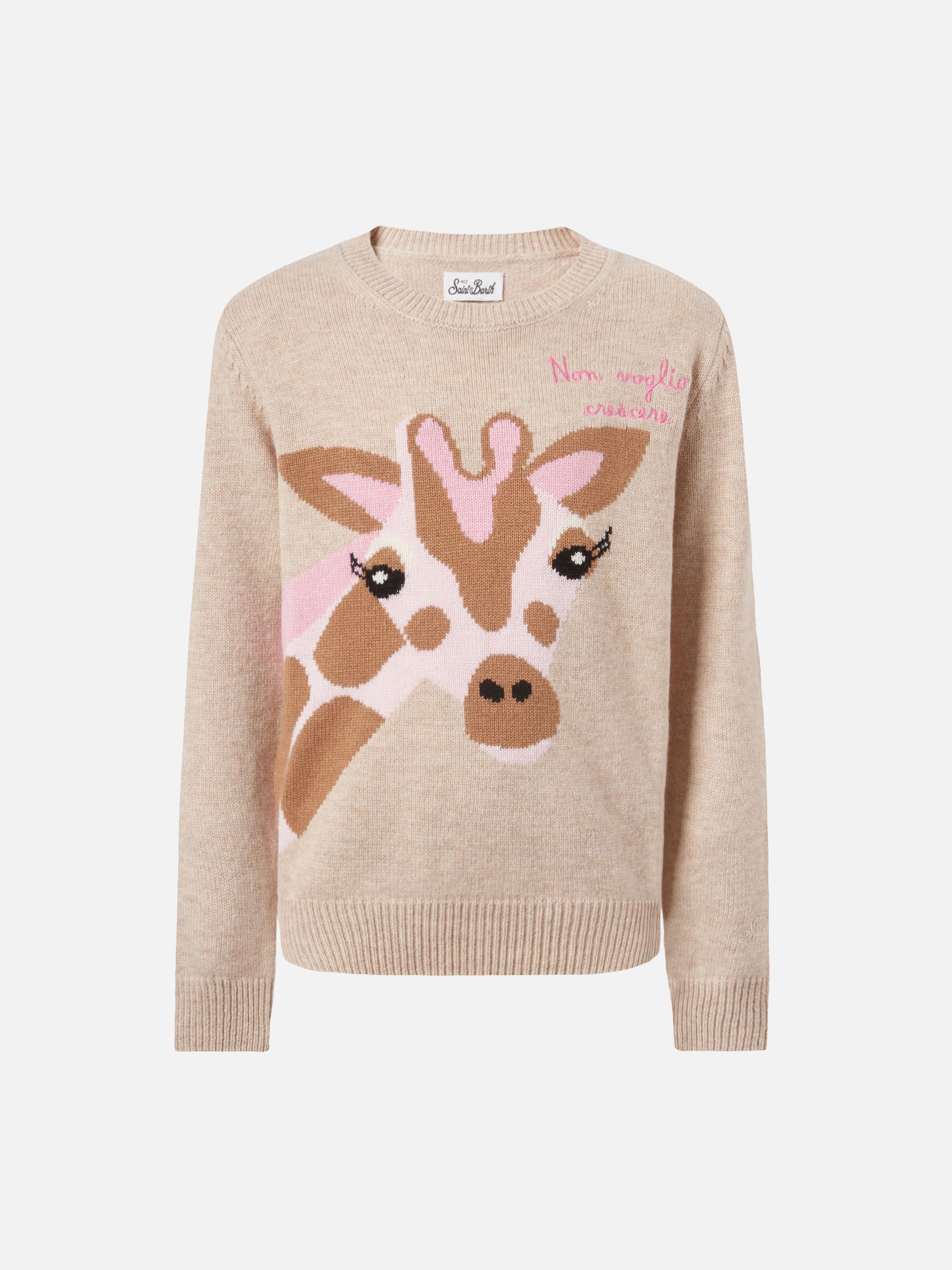 mc2-saint-barth-princess-maglione-bambina-misto-cashmere-ricamo-non-voglio-cresc image 1