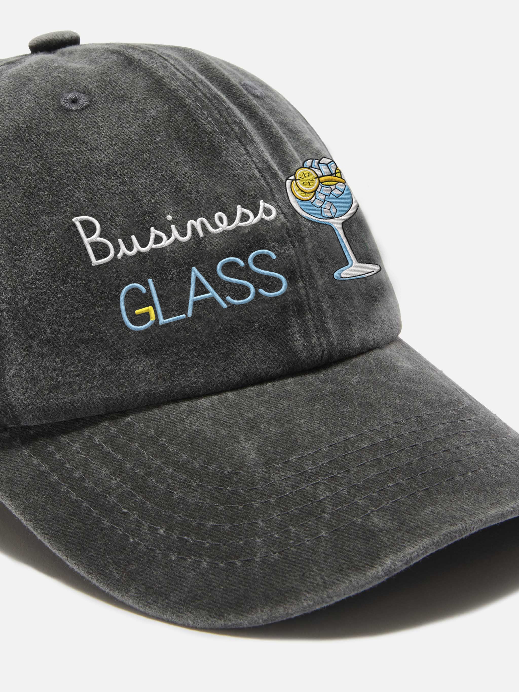 mc2-saint-barth-cappellino-davis-in-denim-nero-con-ricamo-business-glass image 2