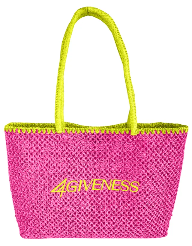 4giveness-borsa-cartapaglia-ricamo-4giveness-borsa-mare-donna image 1