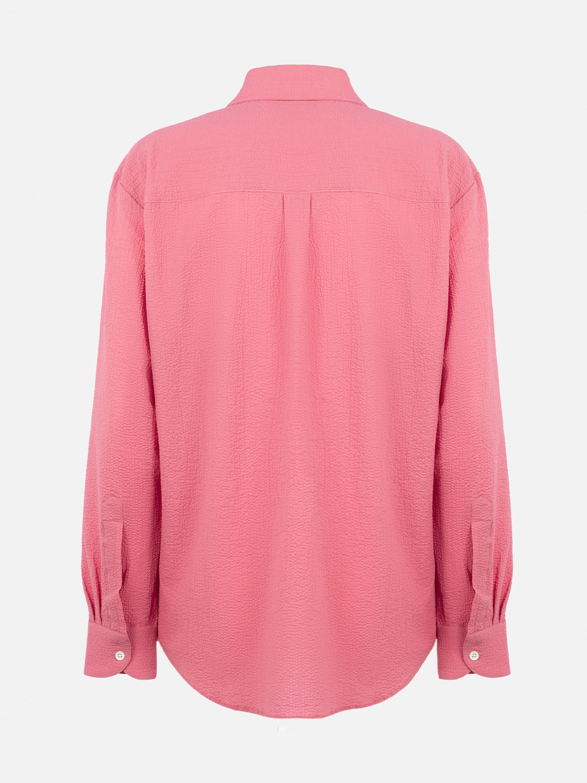 mc2-saint-barth-aisha-camicia-seersucker-rosa-tinta-unita-maniche-lunghe image 5