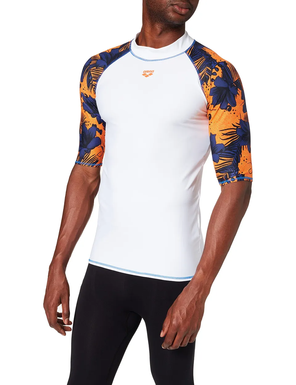 arena-rash-vest-s-s-allover-maglia-uomo-maniche-corte-con-protezione-uv image 1