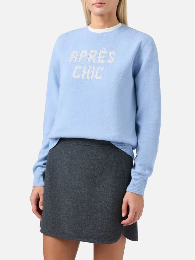 mc2-saint-barth-new-queen-maglione-donna-cashmere-azzurro-apr-s-chic image 1
