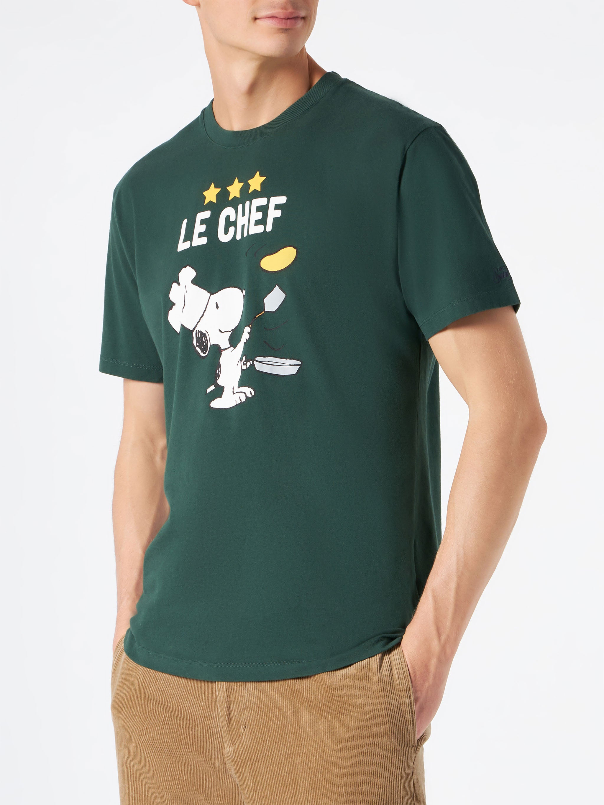 t-shirt-mc2-saint-barth-arnott-snoopy-le-chef-edizione-speciale-peanuts-cotone-v image 3