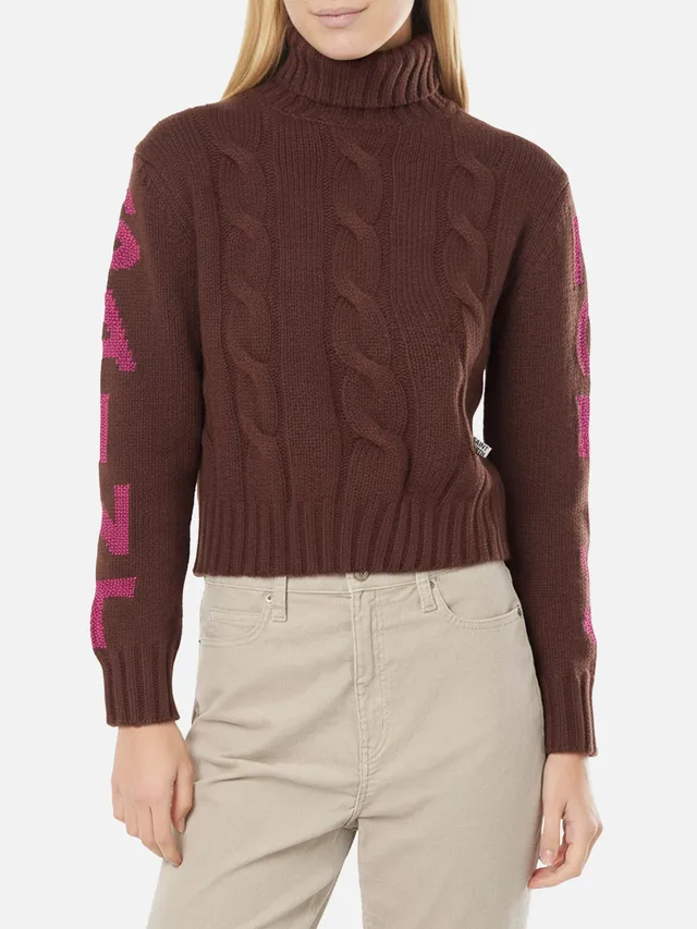 mc2-saint-barth-adler-maglione-collo-alto-con-jacquard-saint-moritz-in-lurex image 1