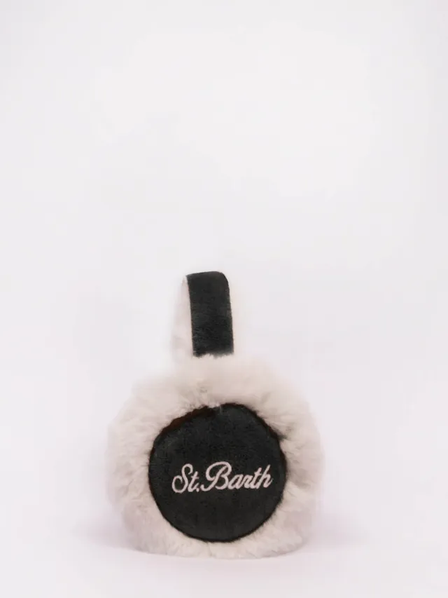 mc2-saint-barth-paraorecchie-effetto-suede-neri-con-speaker-wireless-e-dettagli- image 1