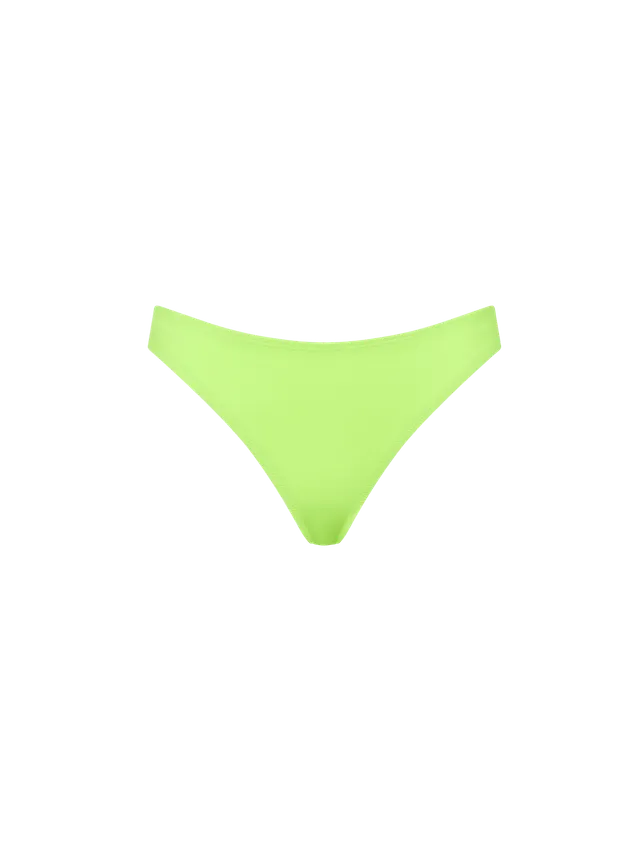 mc2-saint-barth-naomi-slip-mare-cheeky-donna-giallo-fluo-tinta-unita image 1