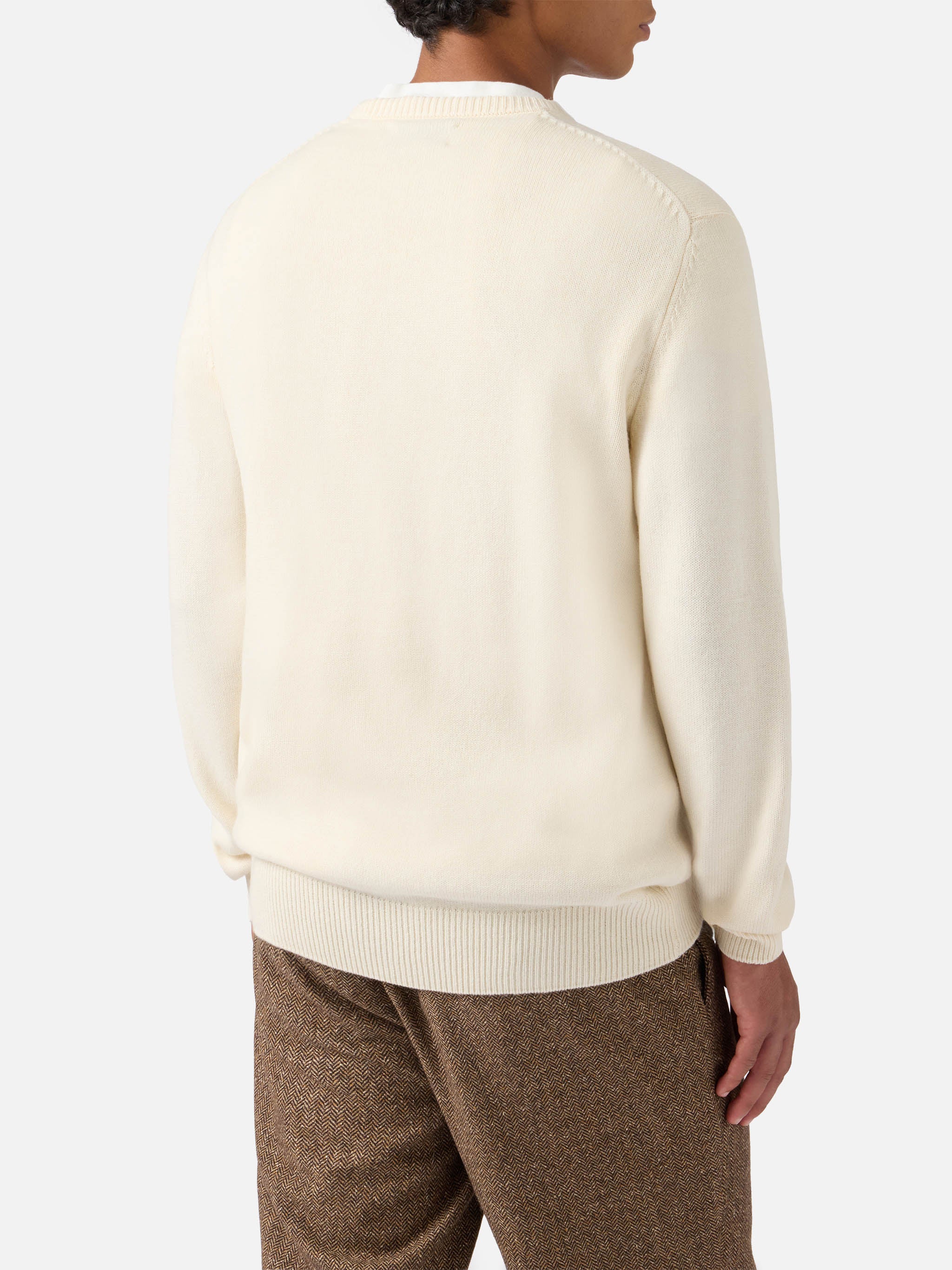 mc2-saint-barth-heron-girocollo-uomo-bianco-st-moritz-polo image 3