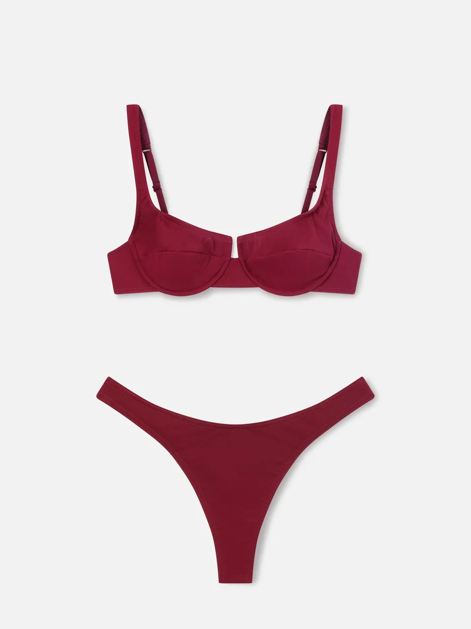 mc2-saint-barth-amira-naomi-bikini-balconette-bordeaux-slip-brasiliano image 1