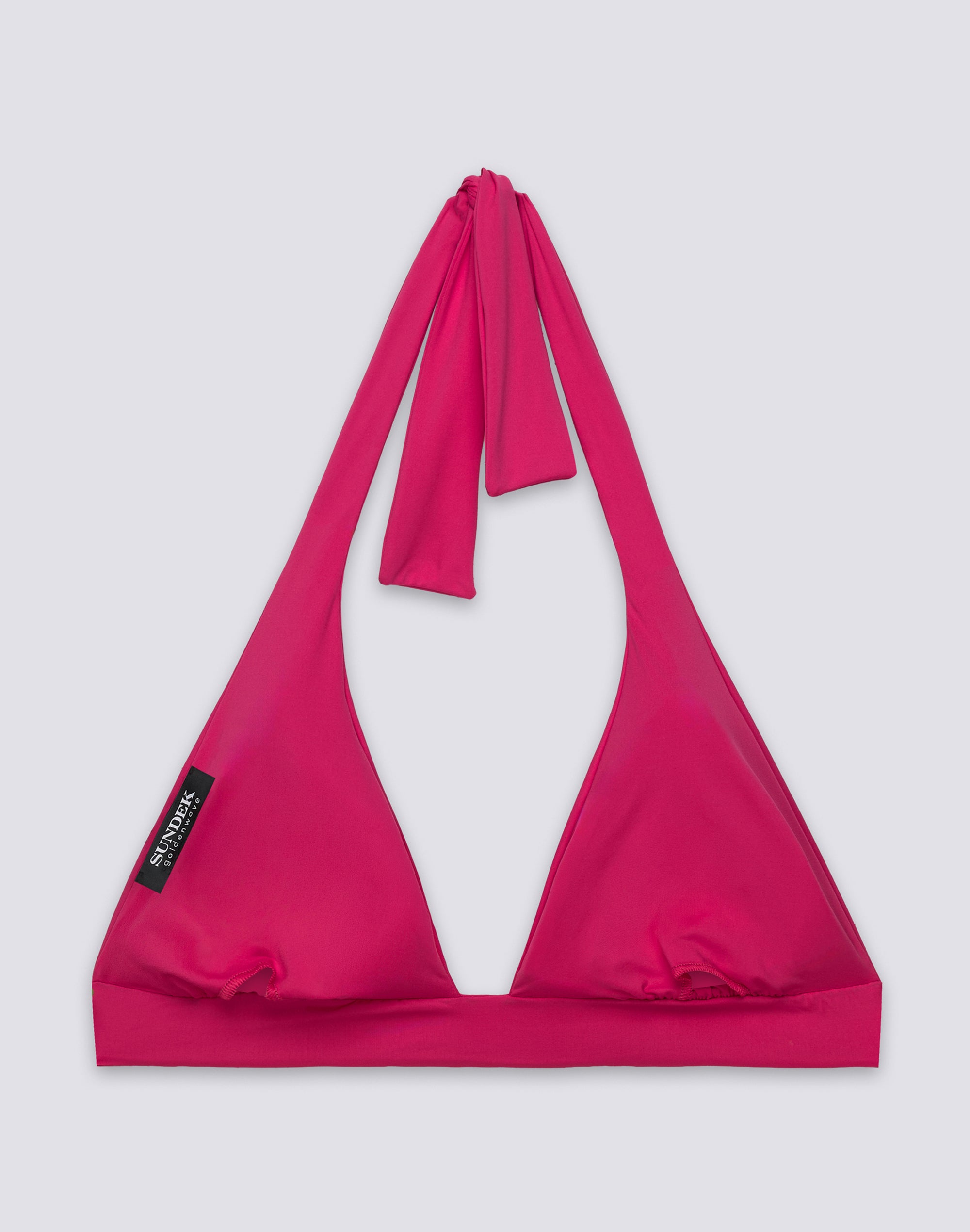 sundek-olivia-top-bikini-a-triangolo-americano-imbottito-tinta-unita-donna image 2
