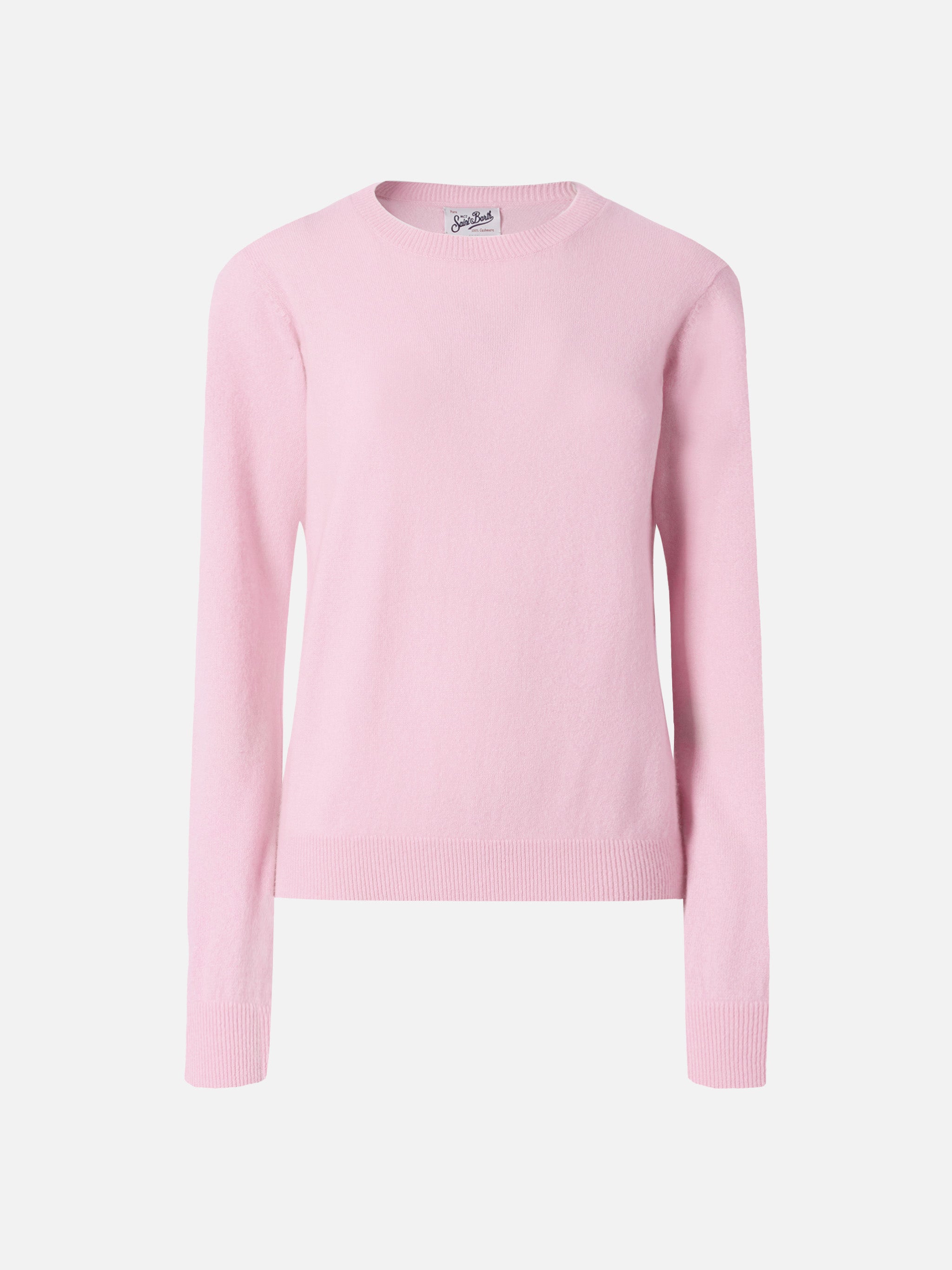 mc2-saint-barth-sorbonne-maglione-donna-100-cashmere-rosa image 5
