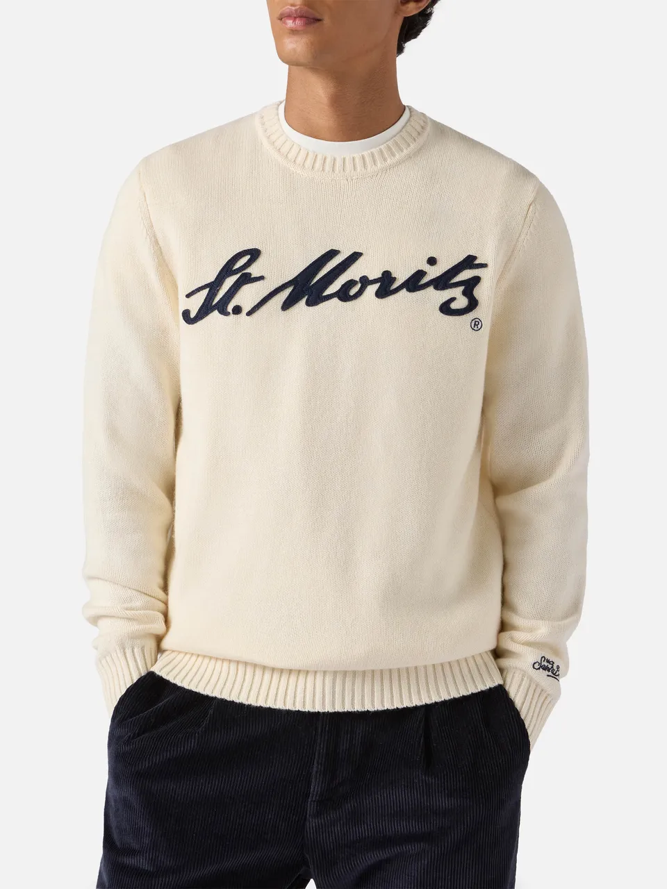 mc2-saint-barth-bombardino-light-maglione-bianco-jacquard-st-moritz-top-of-the-w image 1