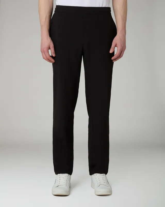 australian-easy-move-track-pant-pantalone-tuta-nero-in-slam-bi-elastico image 1