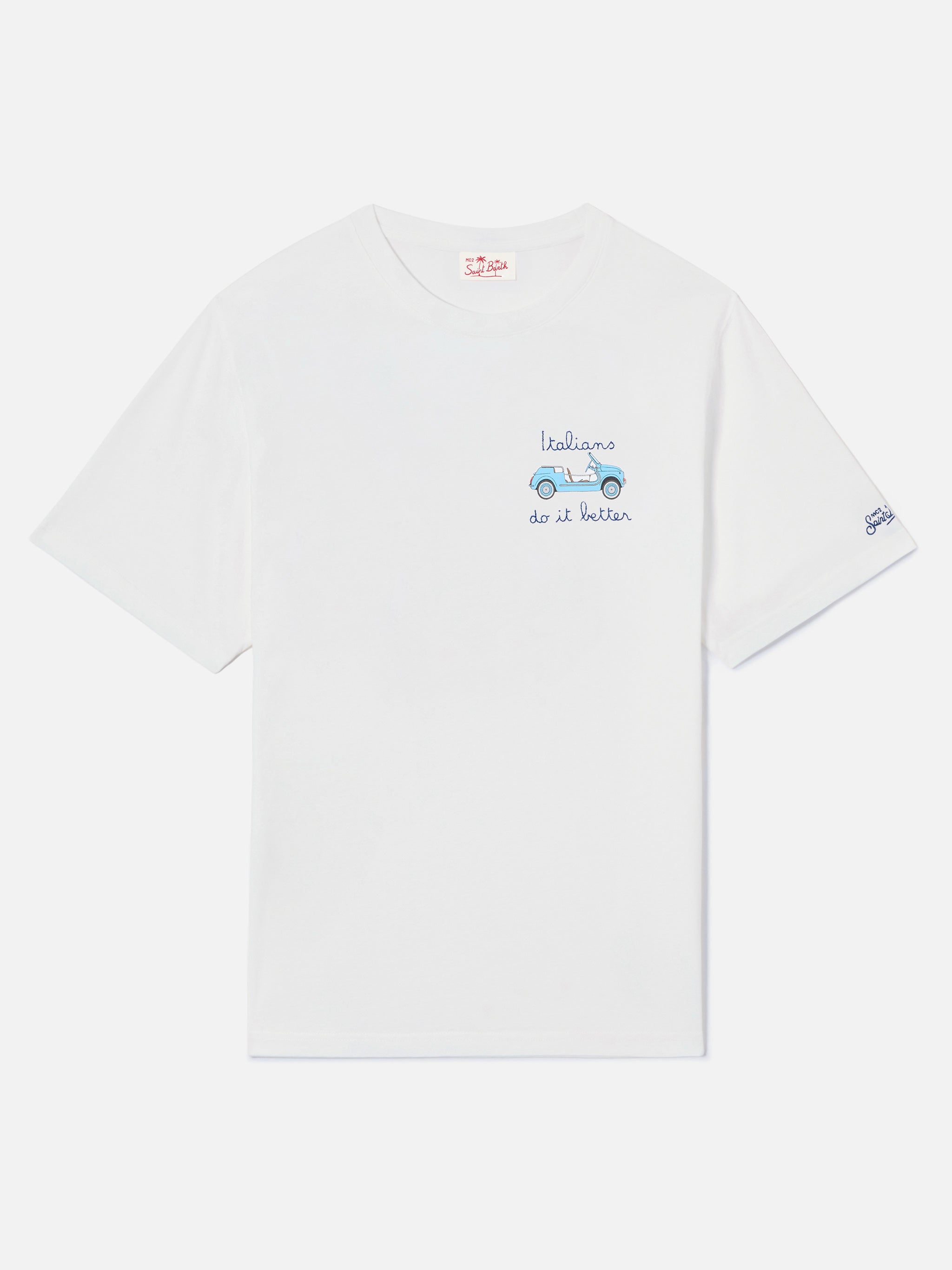 mc2-saint-barth-t-shirt-portofino-bianca-con-ricamo-italians-do-it-better image 5
