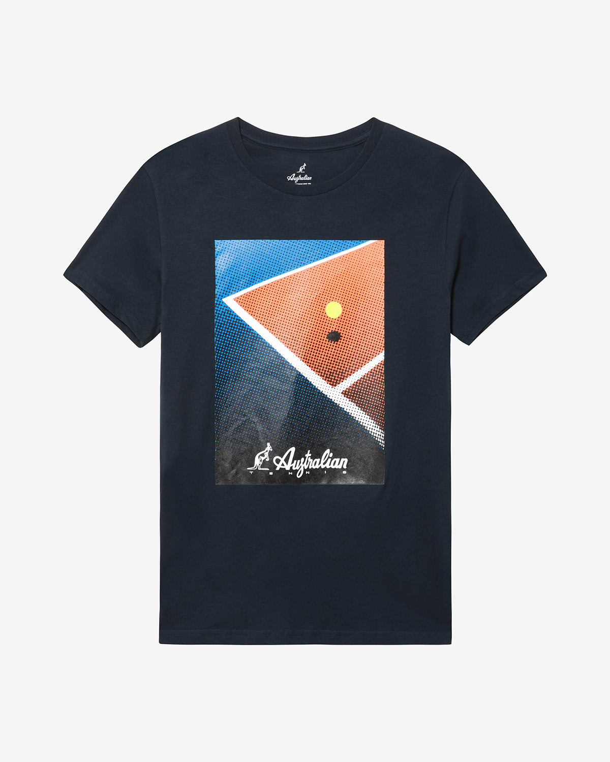 australian-court-graphic-t-shirt-tennis-blu-navy image 4
