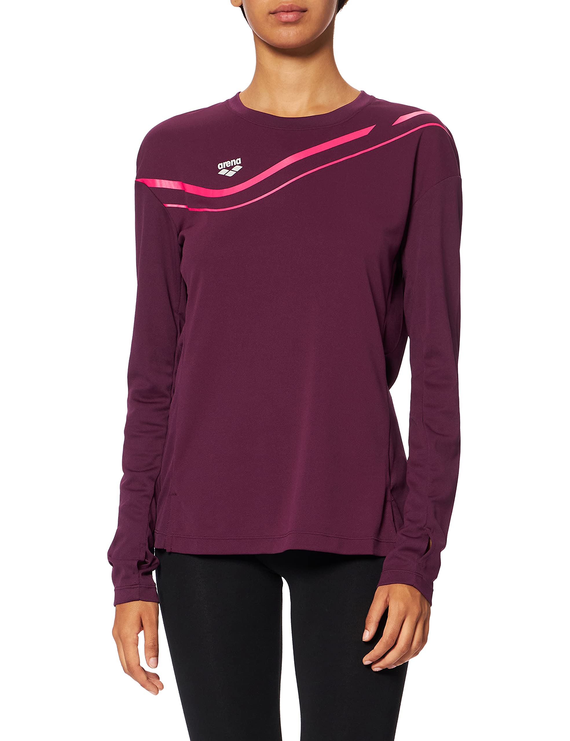 arena-w-tech-shirt-maglia-a-maniche-lunghe-donna image 1