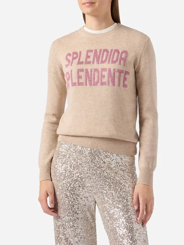 mc2-saint-barth-maglione-new-queen-donna-in-misto-cashmere-bianco-con-jacquard-l image 1