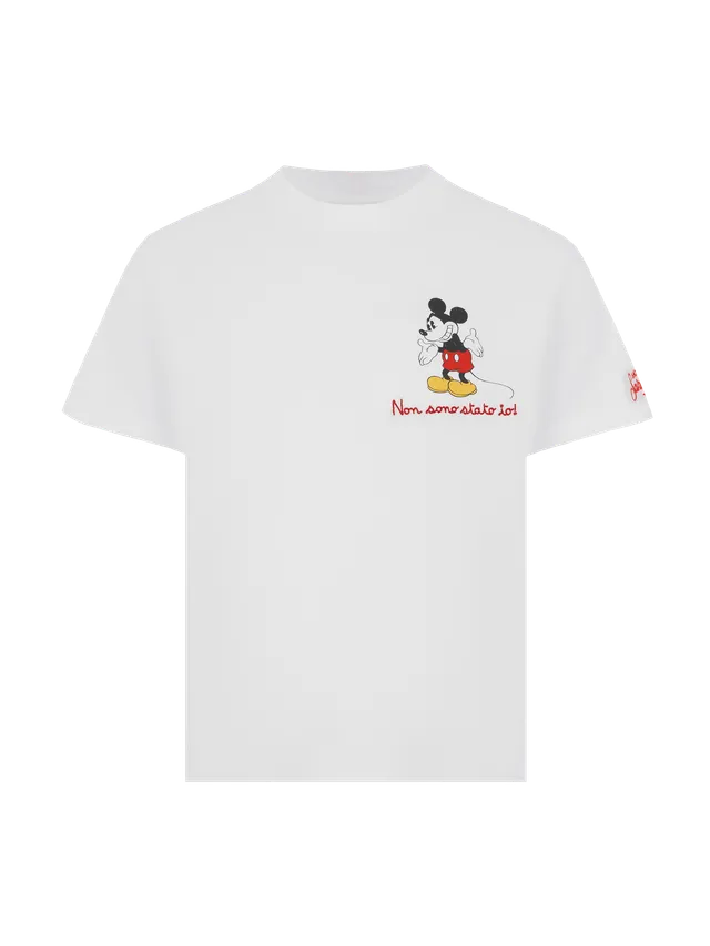 mc2-saint-barth-t-shirt-boy-disney-special-edition-in-cotone-bianco-con-ricamo-n image 1