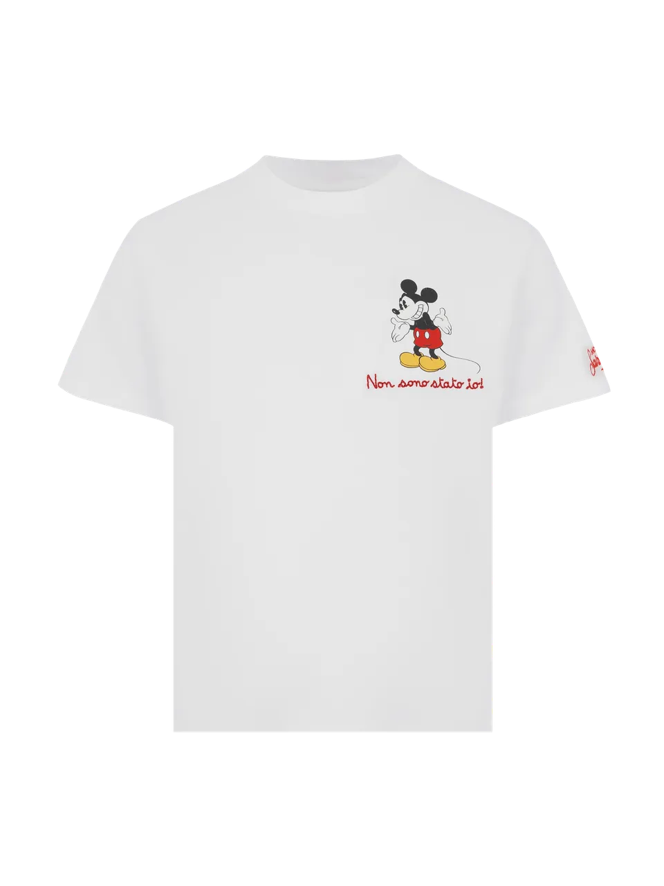 mc2-saint-barth-t-shirt-boy-disney-special-edition-in-cotone-bianco-con-ricamo-n image 1