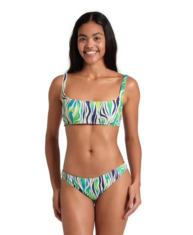 arena-water-print-bikini-bralette-due-pezzi-donna image 1