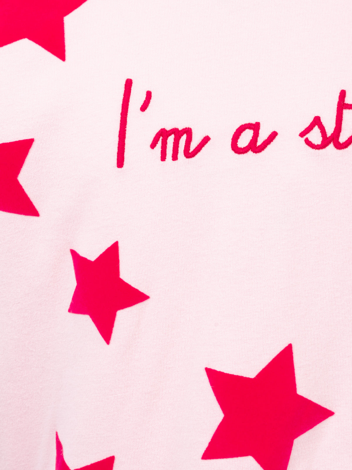 mc2-saint-barth-t-shirt-penny-bambina-rosa-i-am-a-star-maniche-lunghe image 3