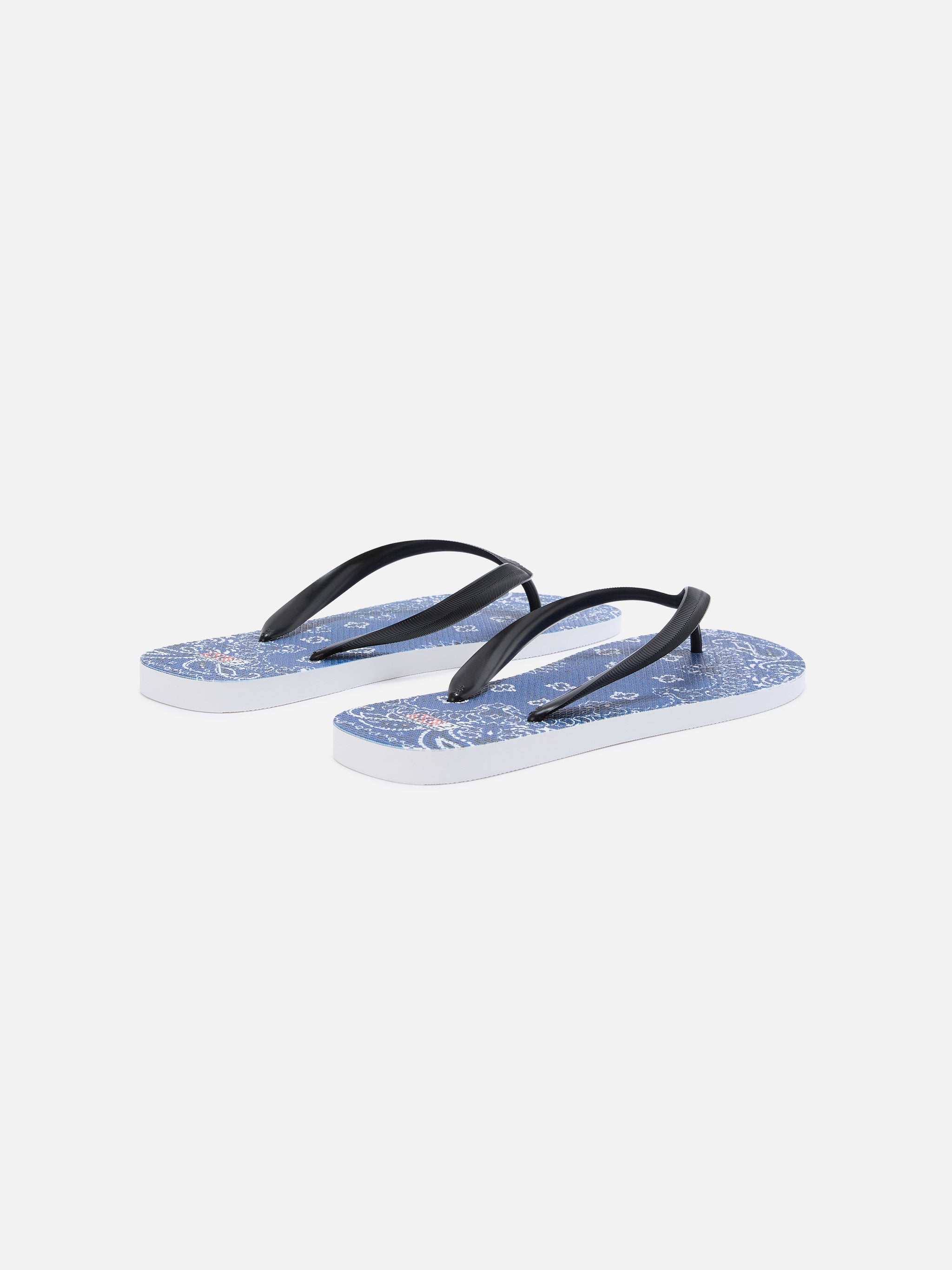 mc2-saint-barth-tommy-infradito-slip-on-bambino-in-gomma-con-stampa-bandana-blu- image 3