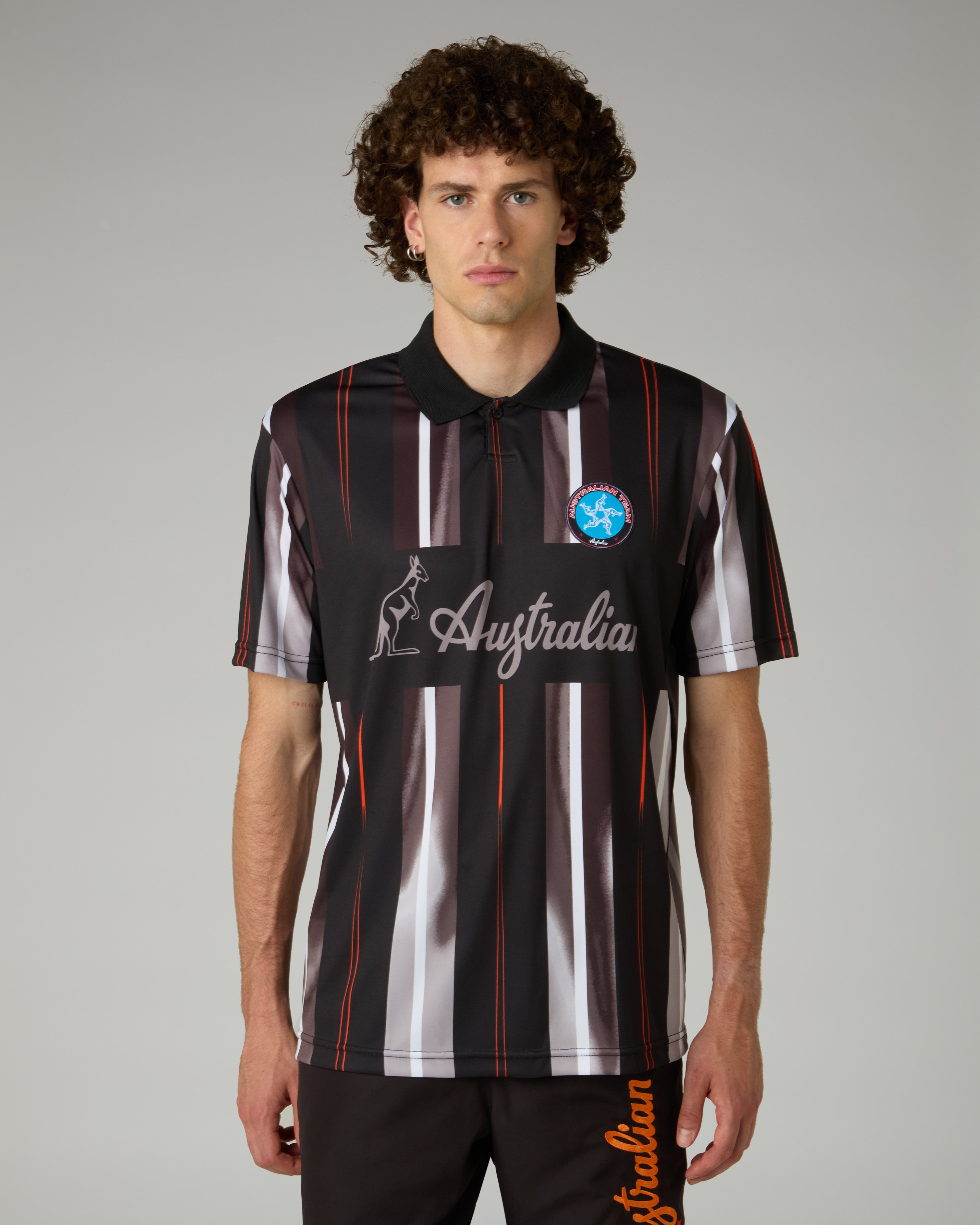 australian-soccer-polo-shirt-ace-fuel image 1