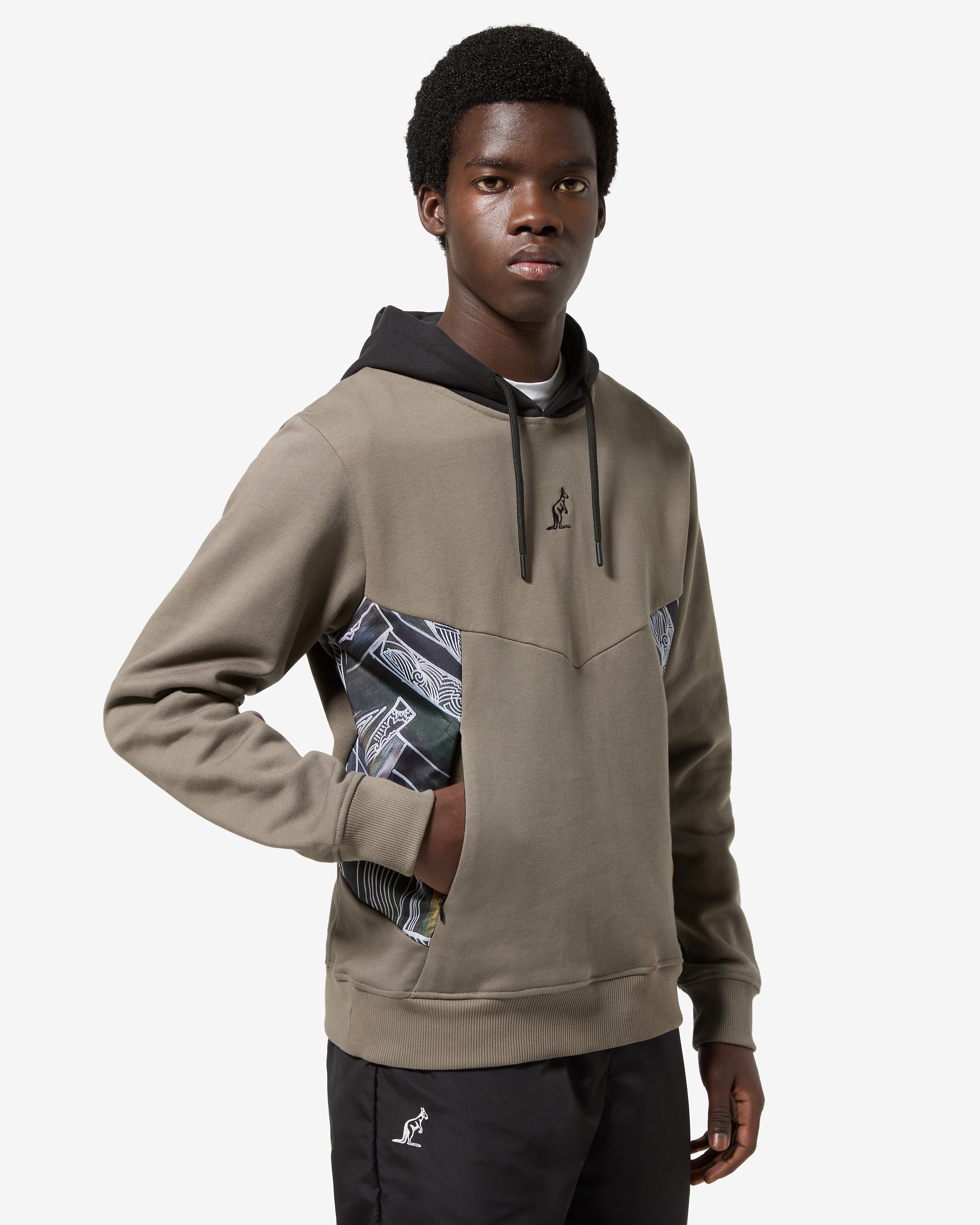 australian-cool-hoodie-felpa-con-cappuccio-in-cotone-con-zip-invisibili image 1
