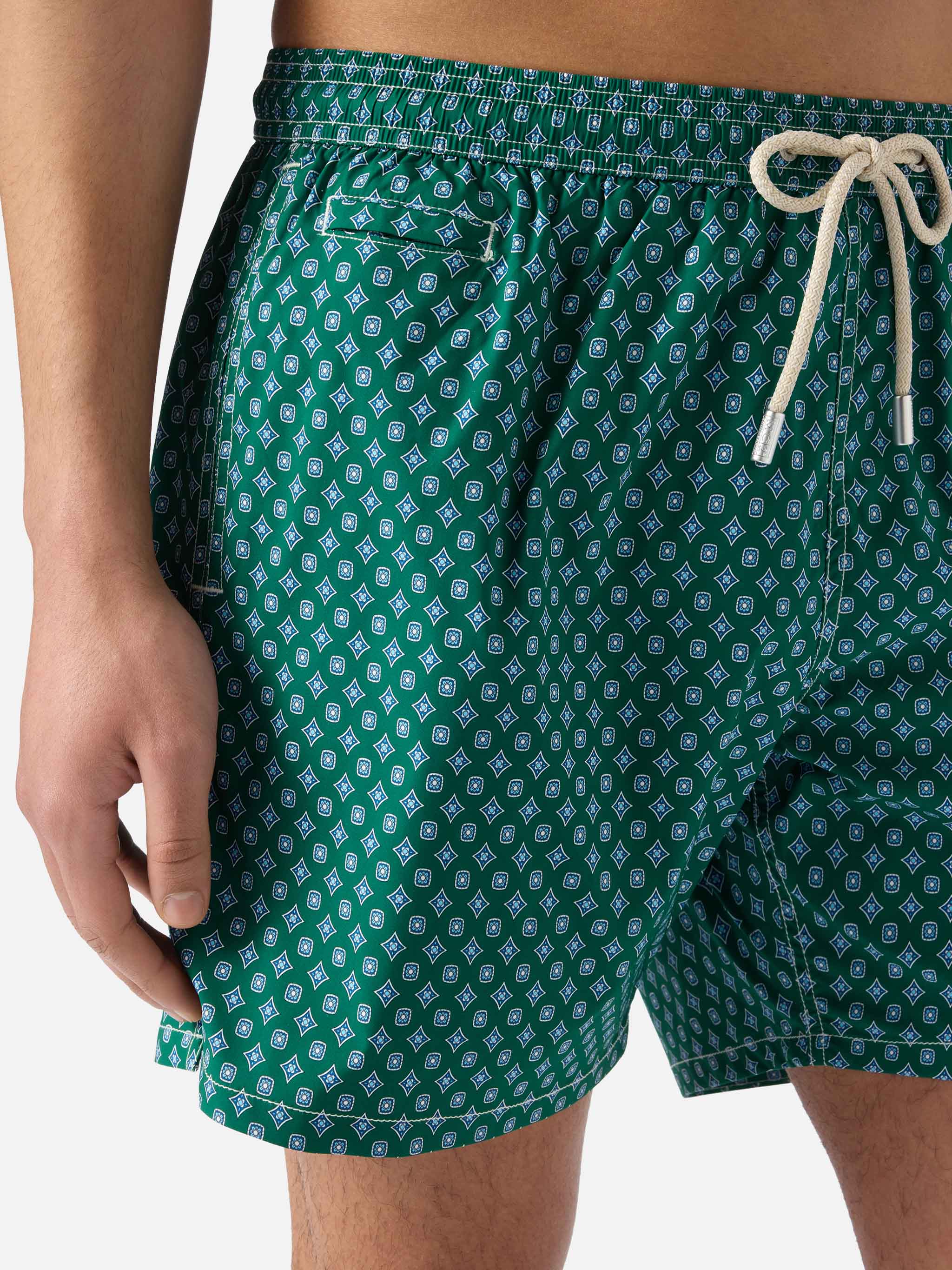 mc2-saint-barth-costume-mare-lighting-micro-boxer-uomo-verde-stampa-geometrica image 4