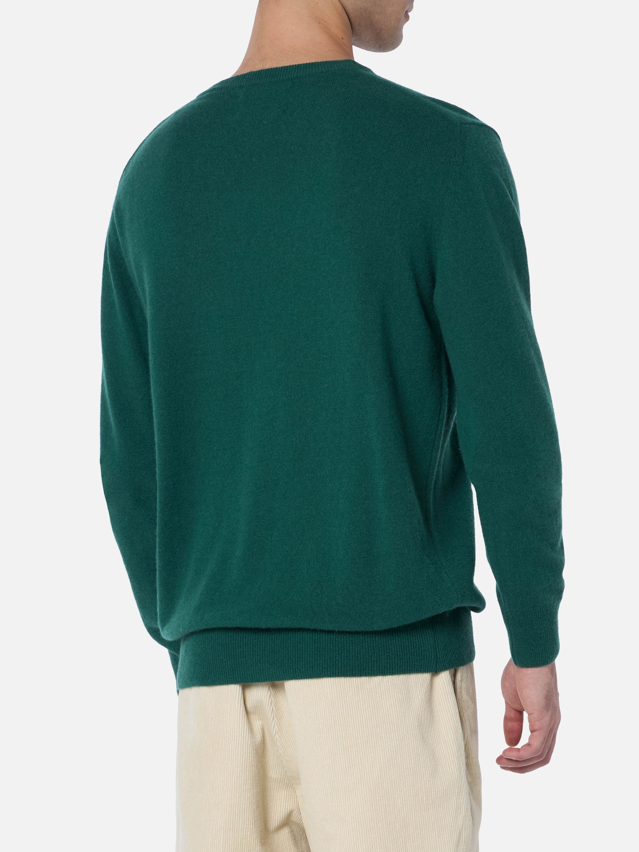 mc2-saint-barth-heron-maglione-girocollo-uomo-verde-ricamo-it-s-wine-o-clock image 3