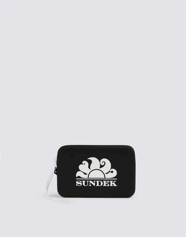 sundek-mini-pochette-in-gomma-con-logo-da-mare-viaggio-palestra image 1