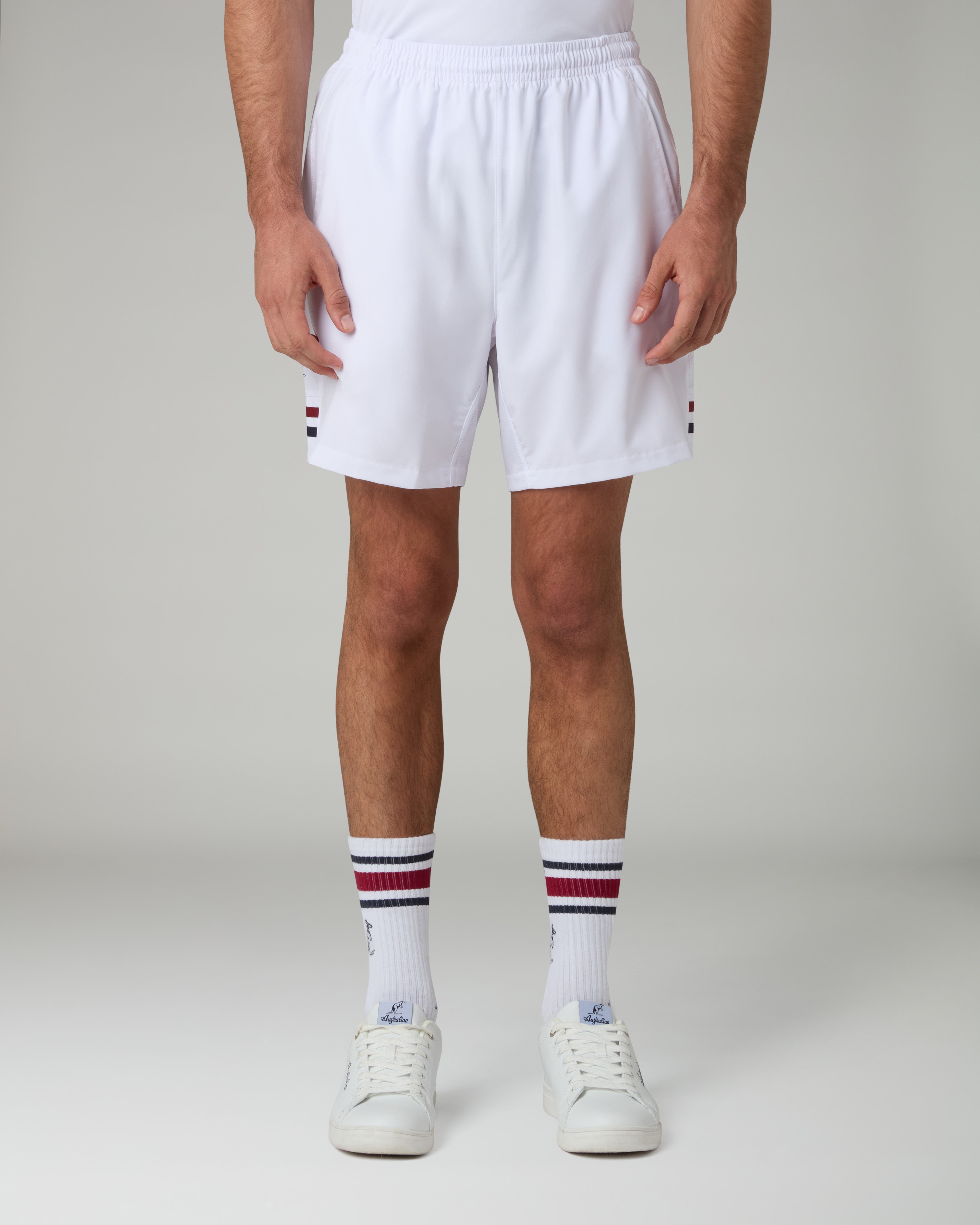 australian-perfect-short-short-tennis-bianco-in-tessuto-slam-made-in-italy image 1