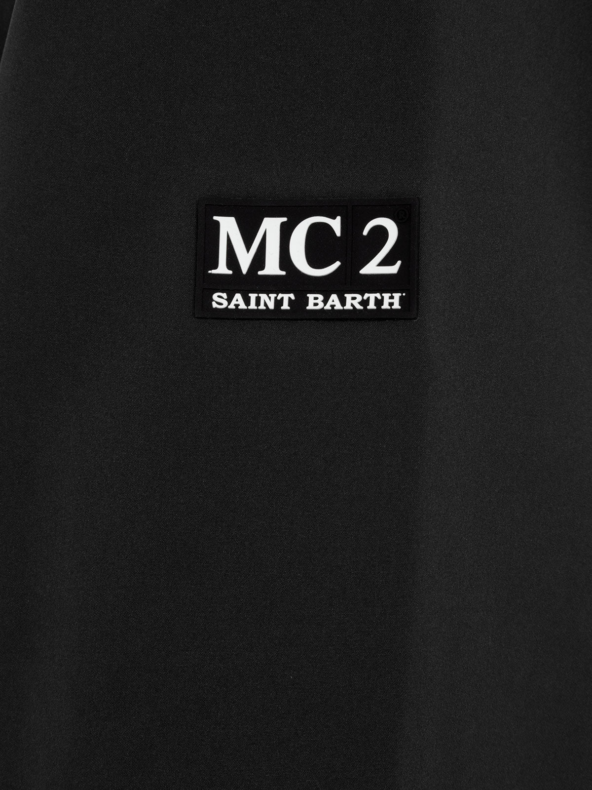 mc2-saint-barth-parson-giacca-tecnica-3-layer-uomo-nera-con-cappuccio image 7