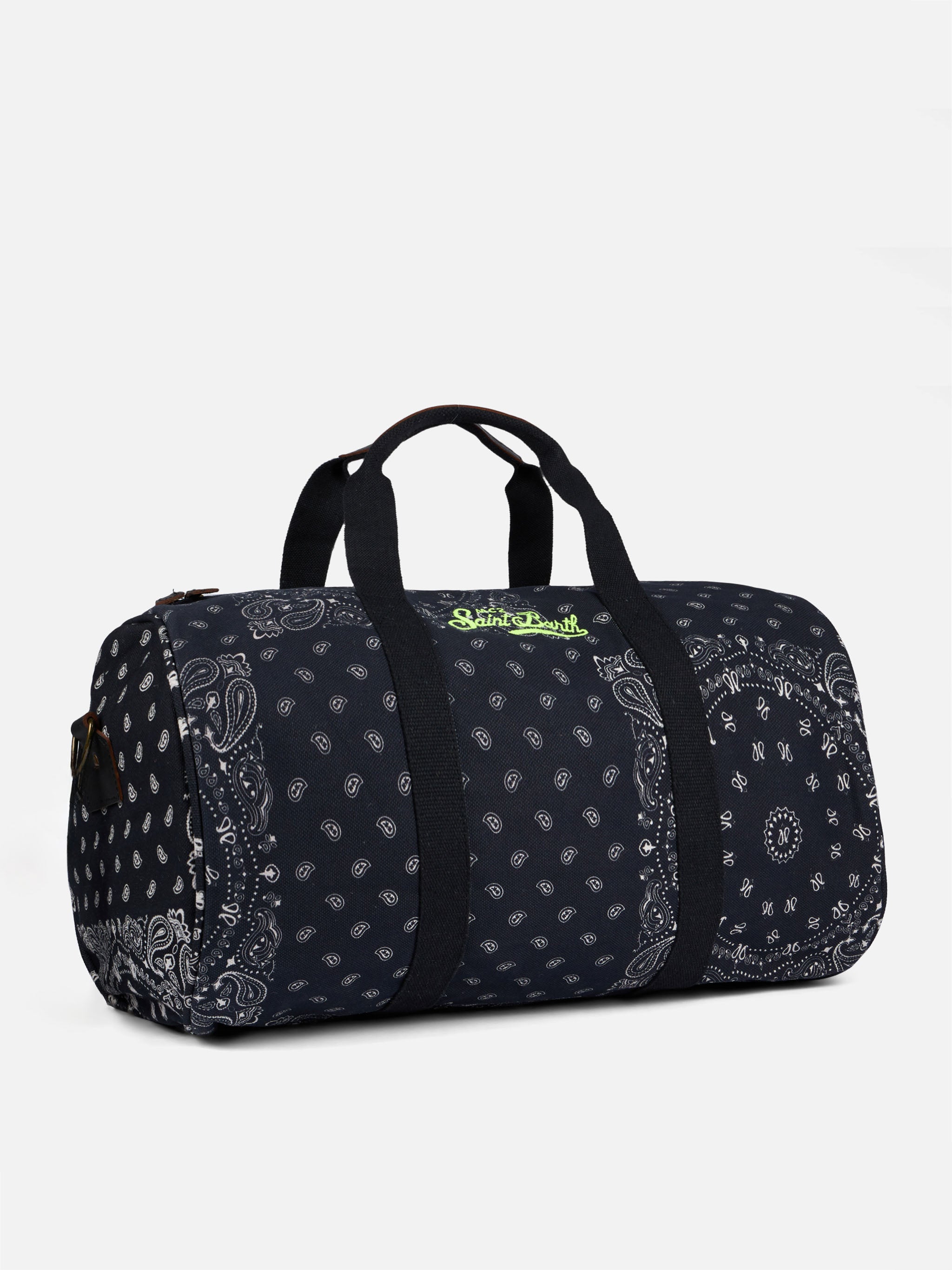 mc2-saint-barth-jetleg-round-borsone-viaggio-cotone-bandana-nero image 3