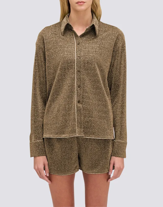 sundek-camicia-donna-maniche-lunghe-in-lurex-regular image 1