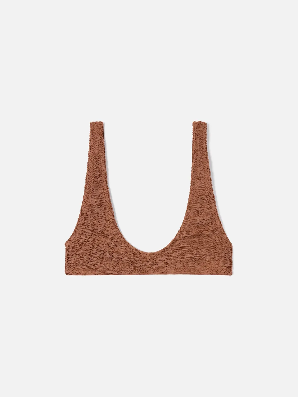 mc2-saint-barth-top-bikini-pamy-bralette-donna-marrone-crinkle image 1