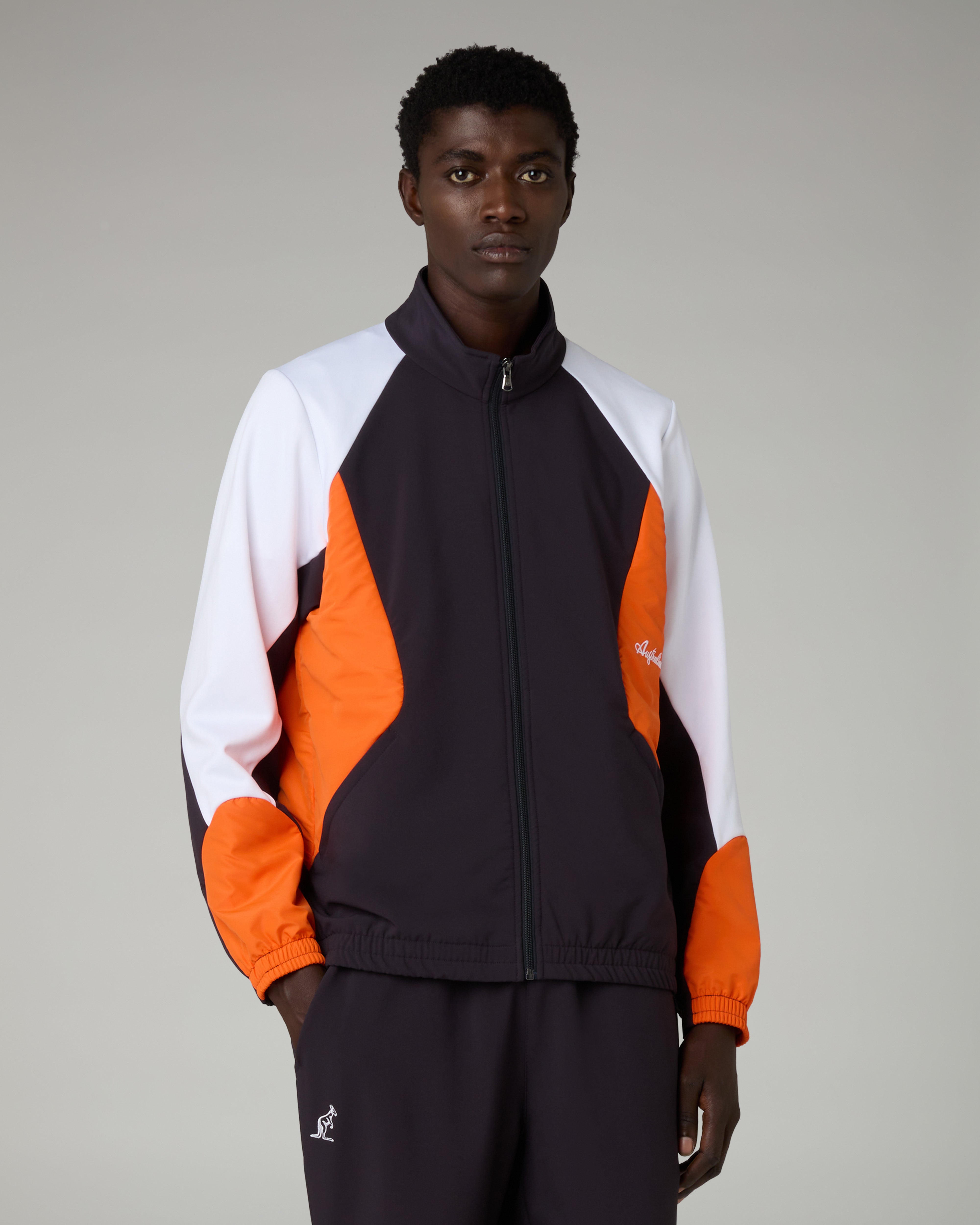 australian-color-block-match-tracksuit-tuta-blu-navy image 3