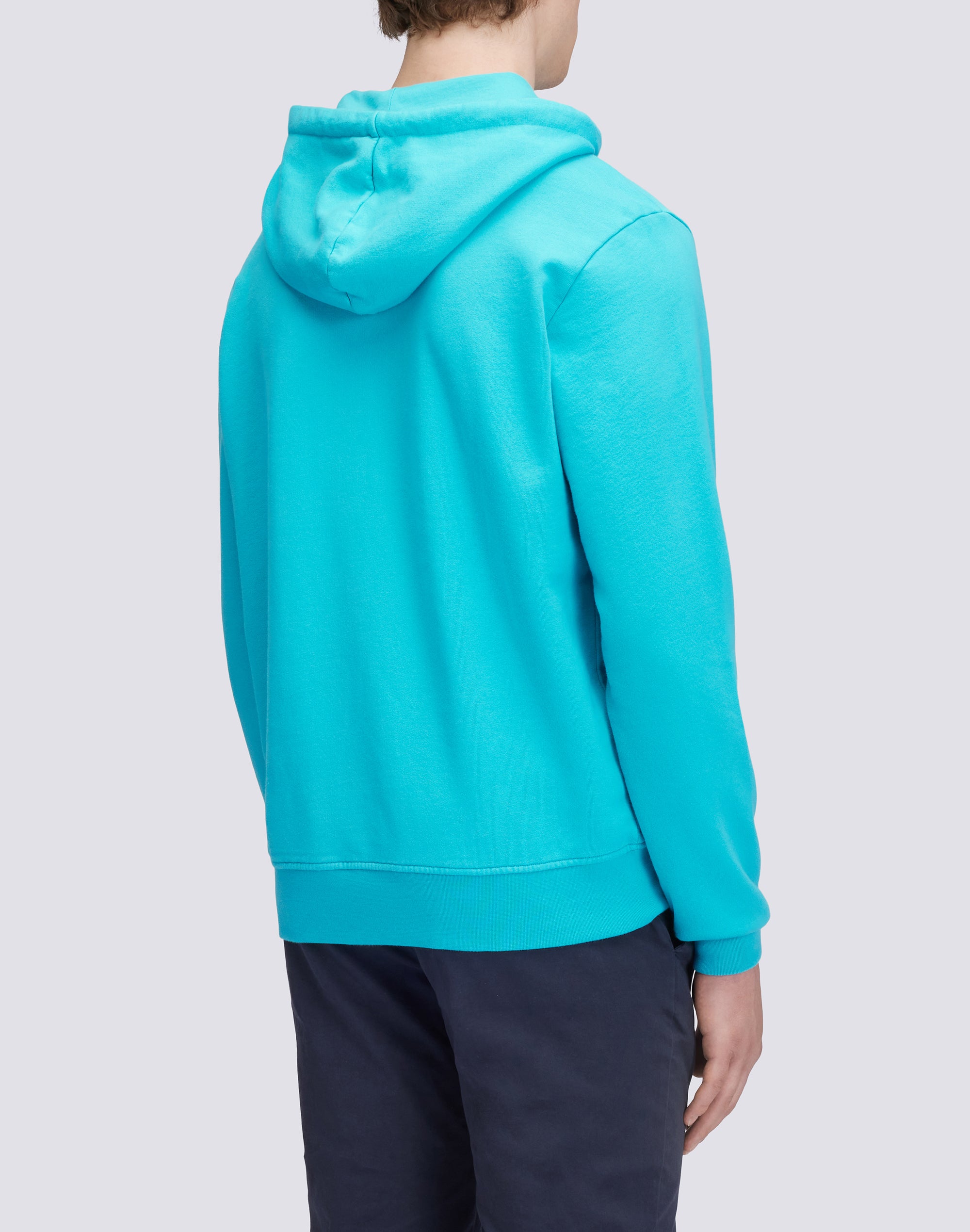 sundek-felpa-uomo-con-cappuccio-e-tasca-a-marsupio-in-cotone image 2