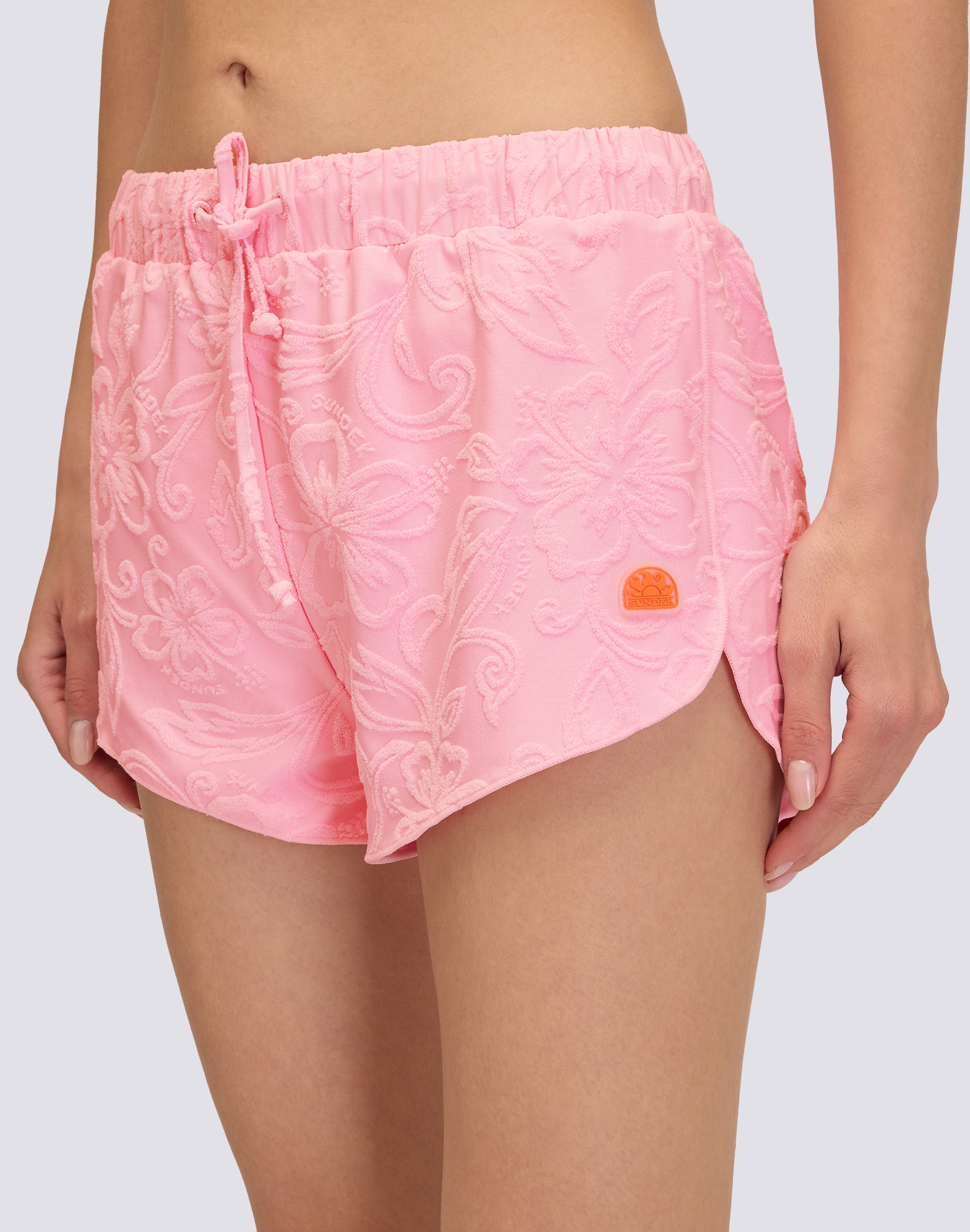 sundek-w621bdte723-costume-pantaloncino-donna-spugna-jacquard-sk23 image 3