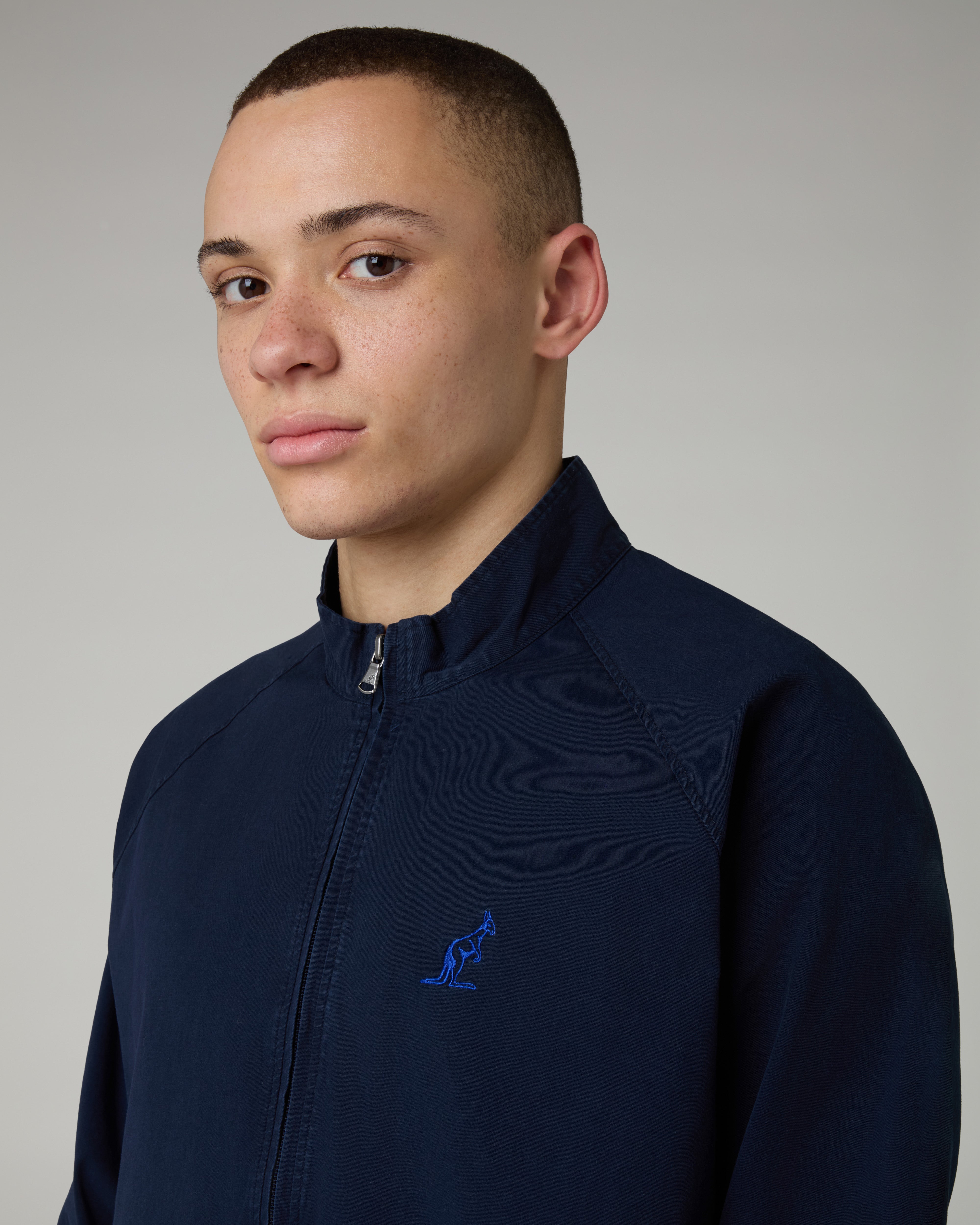 australian-doric-city-track-jacket-giacca-in-cotton-twill-blu-eclipse image 4