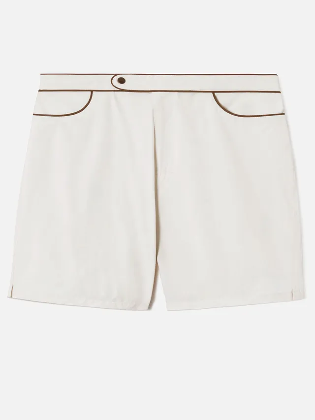mc2-saint-barth-master-piping-costume-mare-uomo-bianco image 1