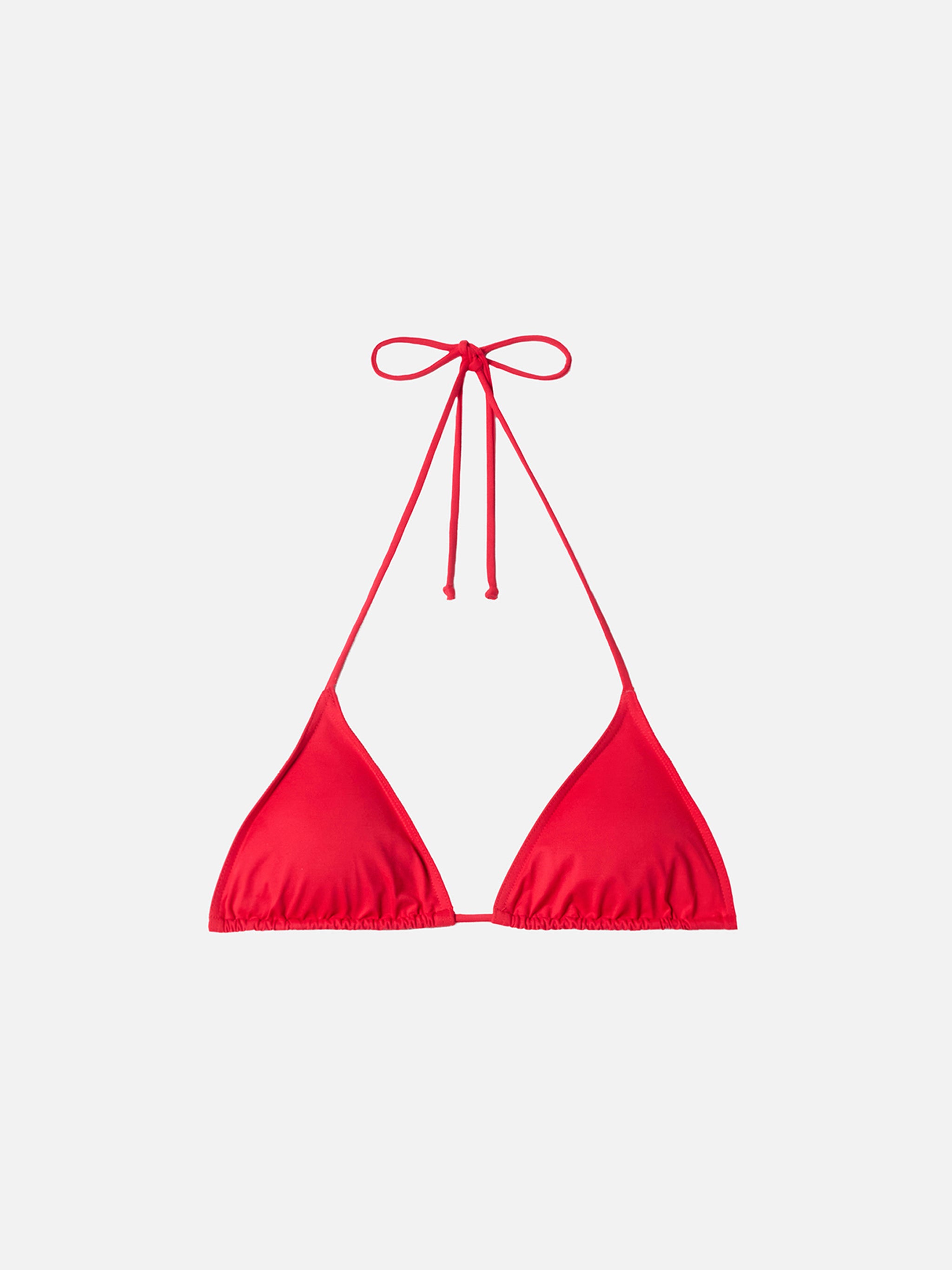 mc2-saint-barth-leah-top-bikini-triangolo-rosso image 1