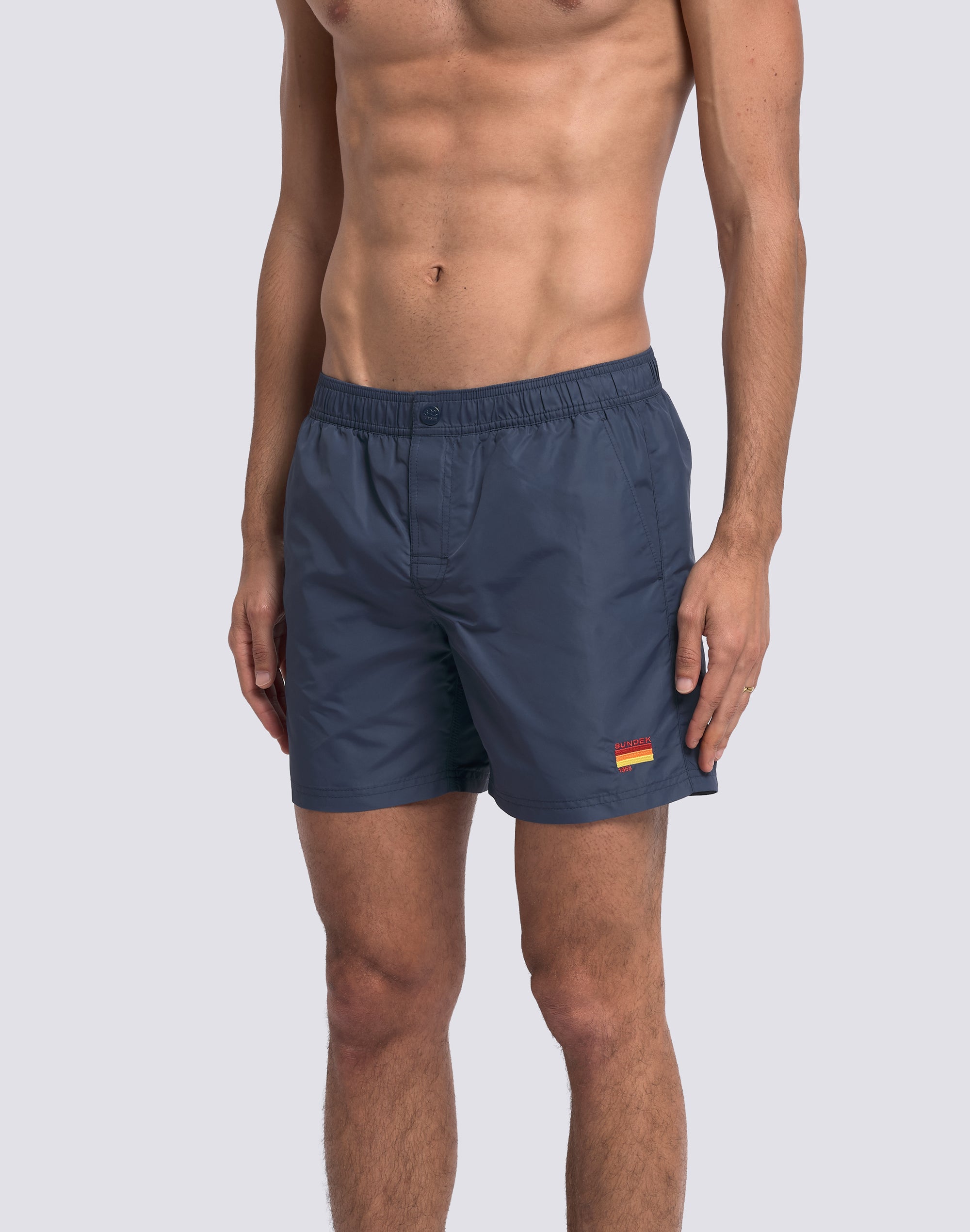 sundek-costume-da-bagno-uomo-m748bdta100-in-nylon-taffeta-effetto-lavato-38-cm image 4