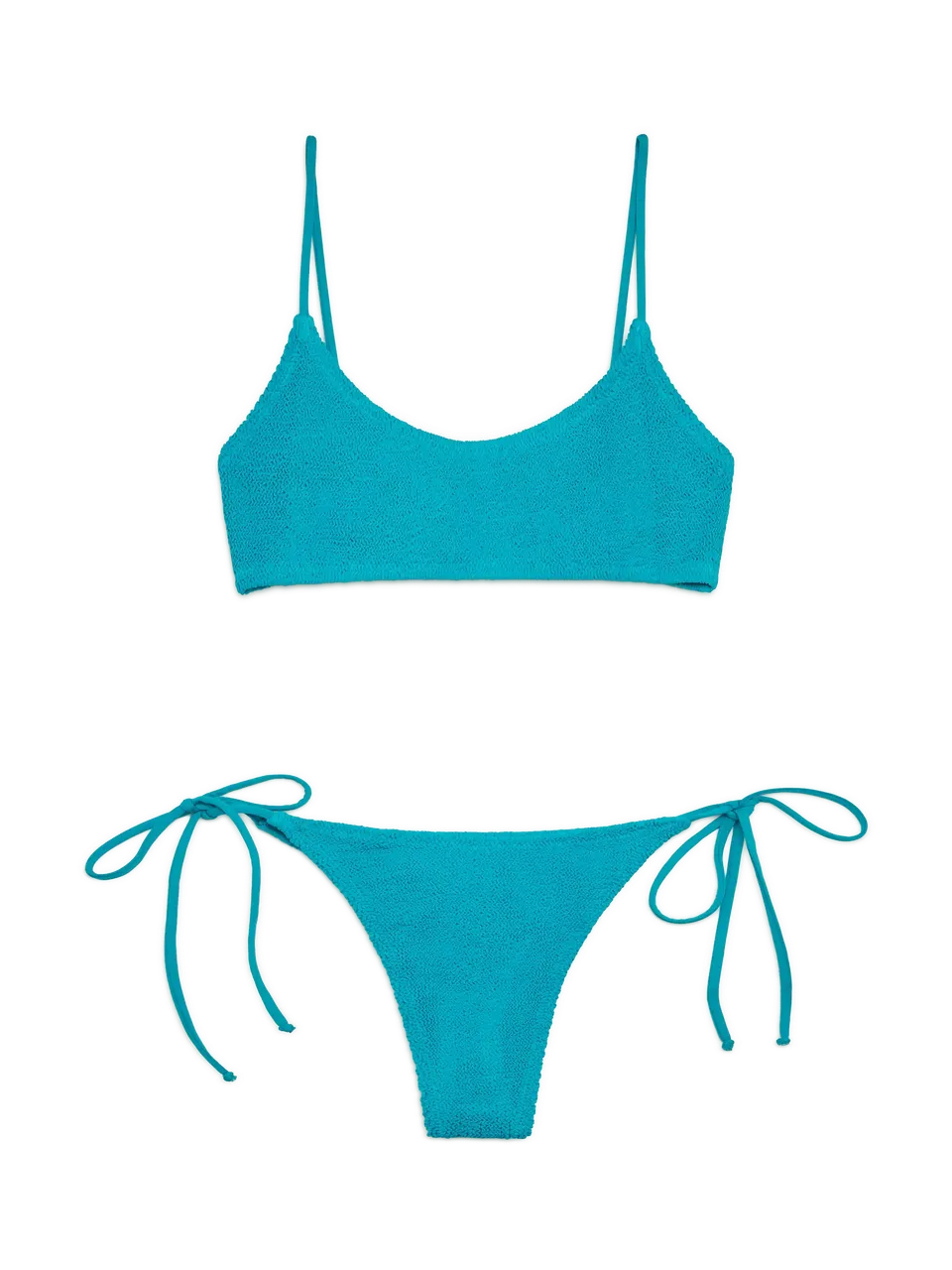mc2-saint-barth-jusy-norah-bikini-donna-verde-ottanio-crinkle-bralette image 1